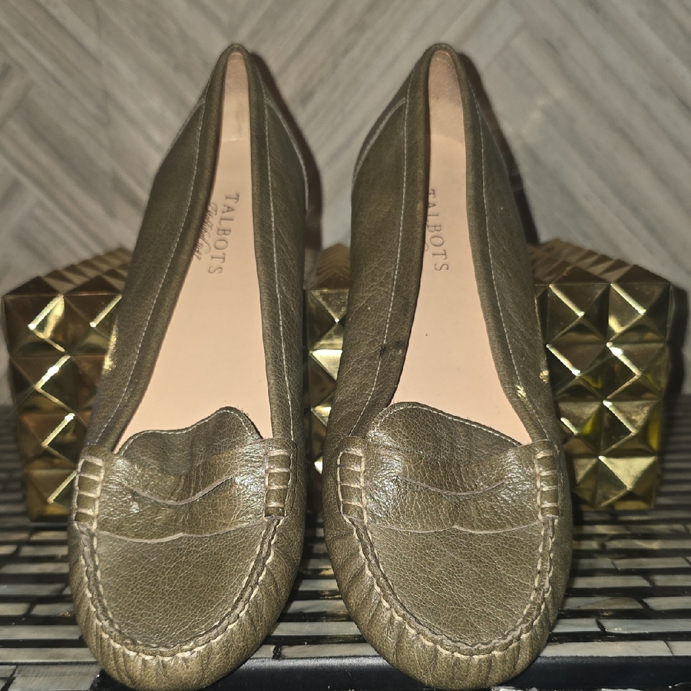 Talbots Leather Driving Loafers